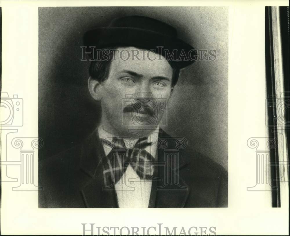 1988 Press Photo Historic New Orleans Portrait of a Man - noc72651 - Historic Images