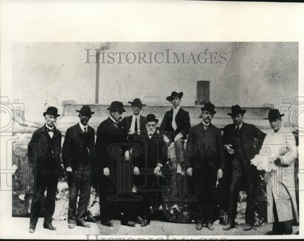 1967 Historic New Orleans, Mustachioed Men at Turn Of The Century - Historic Images