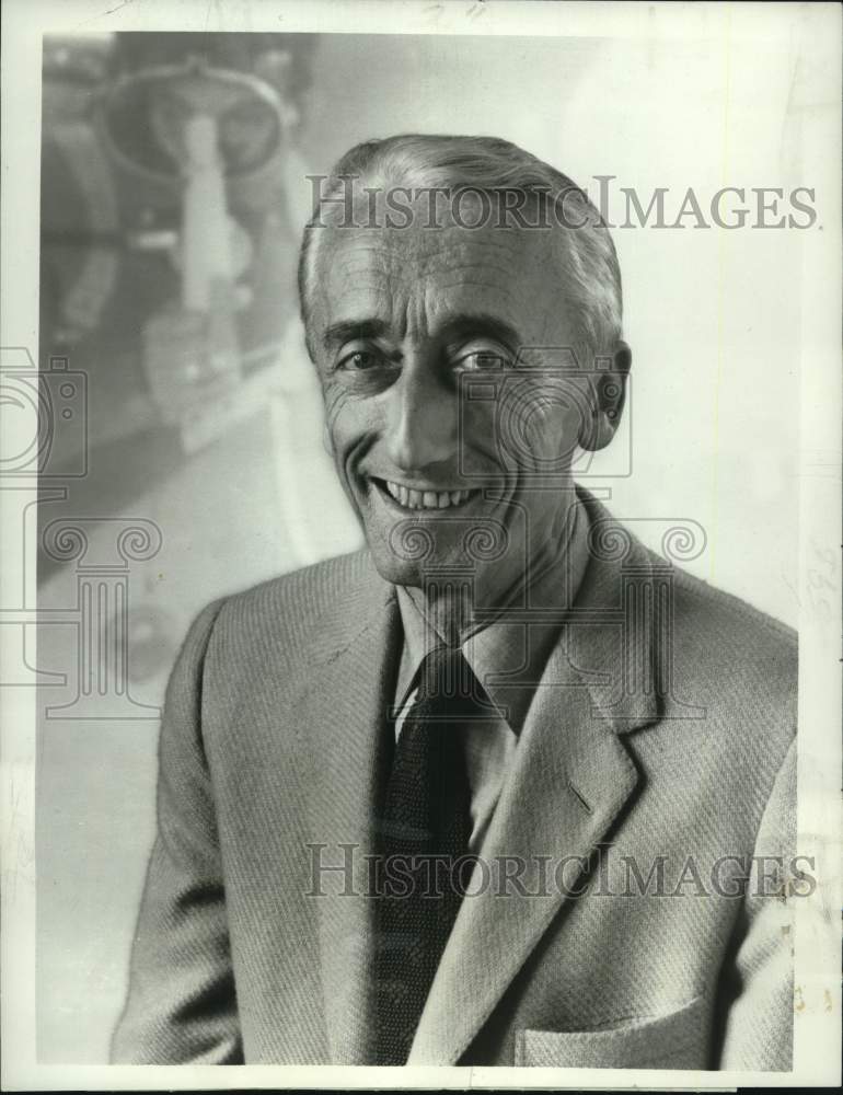 1973 Captain Jacques-Yves Cousteau, explorer - Historic Images