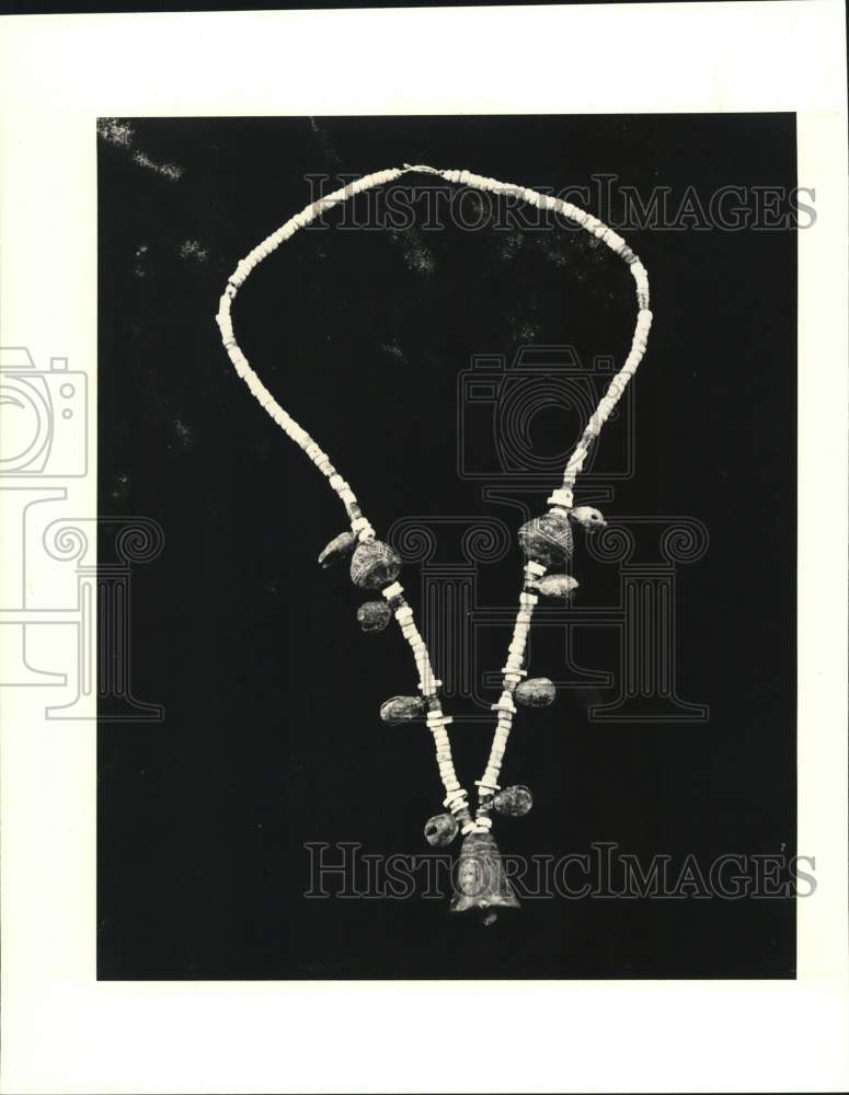 1979 Bead and bell necklace from Peru at New Orleans Museum of Art-Historic Images