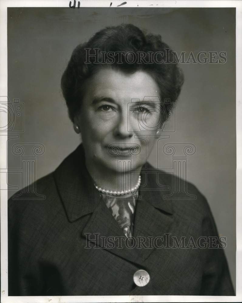 1965 Mrs. Helaine A. Todd of the US Dept. of Health Family Services - Historic Images