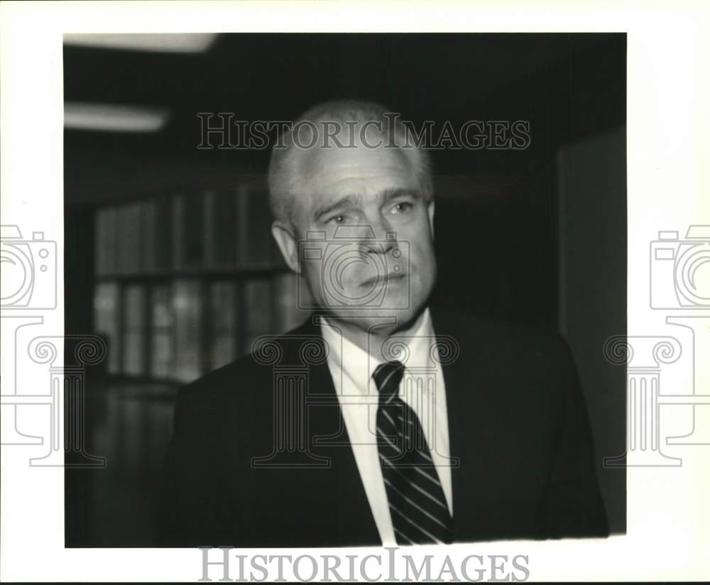 1991 Press Photo Bill Treeby, Swaggart Ministries Board Member - Historic Images