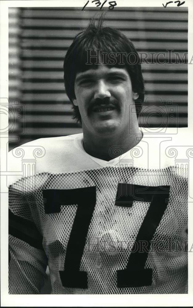 1979 Press Photo Football player Benji Thibodeaux - noc92701 - Historic Images