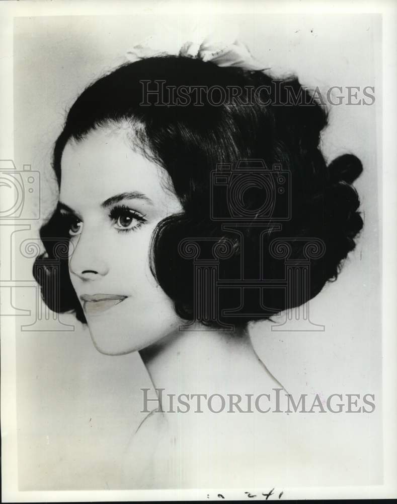 1969 Press Photo Susan Thomas, finalist in Miss Wool of Eastern Seaboard Pageant- Historic Images