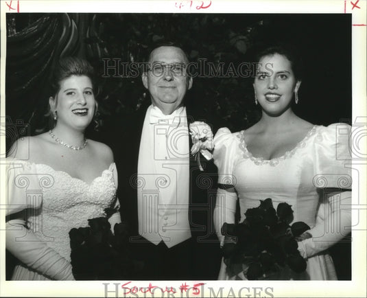 1994 Attenders of the Mystery Ball, Mardi Gras, New Orleans - Historic Images