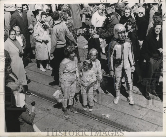 1962 New Orleans Mardi Gras states carnival section  - Historic Images