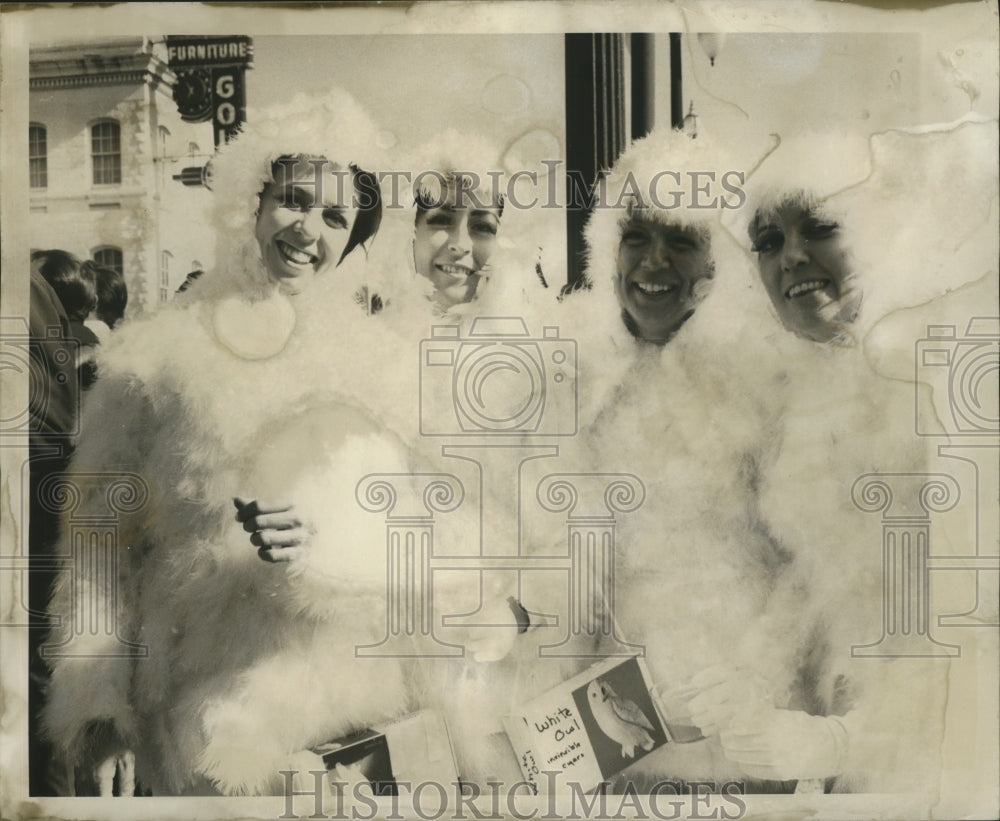 1969 Owl Maskers at Mardi Gras, New Orleans  - Historic Images