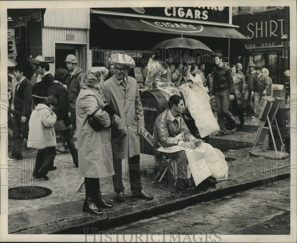 1972 Mardi Gras Spectators, New Orleans  - Historic Images