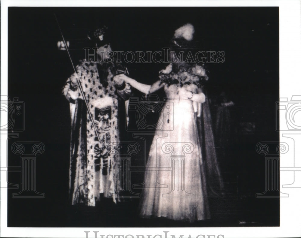 1939 Queen of 12th Night, Mardi Gras, New Orleans  - Historic Images