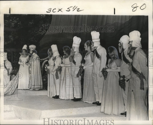 1974 Twelfth Night Revelers Ball, Mardi Gras, New Orleans - Historic Images