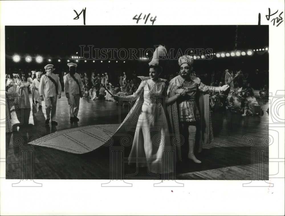 1979 King and Queen of the Carnival, Mardi Gras, New Orleans - Historic Images