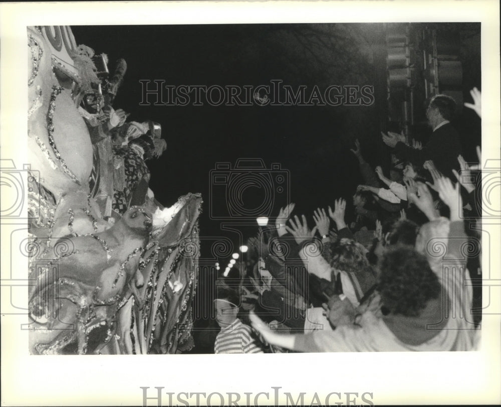 1990 Proteus Parade at Mardi Gras, New Orleans  - Historic Images