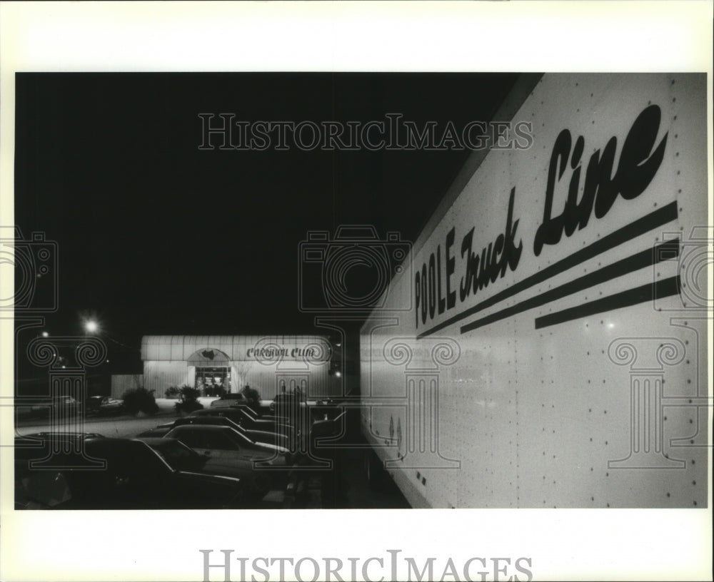 1993 The Carnival Club, video poker house at Mardi Gras Truck Stop - Historic Images