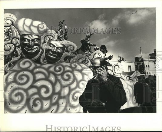 1980 Road krewe of Mardi Gras parade float  - Historic Images