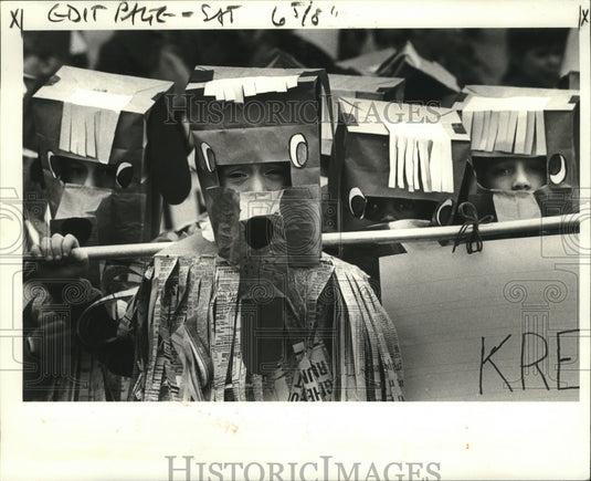 1983 Craig Harvey & Krewe of Shaggy Dogs of John Dibert Elementary - Historic Images