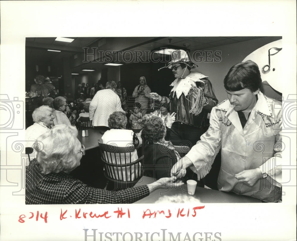 1984 Carnival Maskers, Mardi Gras, New Orleans  - Historic Images