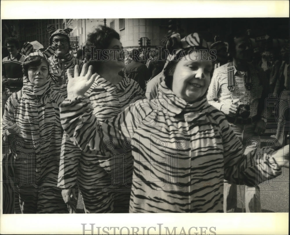 1988 Mardi Gras Carnival Maskers New Orleans  - Historic Images