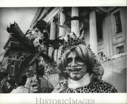 1988 Mardi Gras Carnival Maskers  - Historic Images