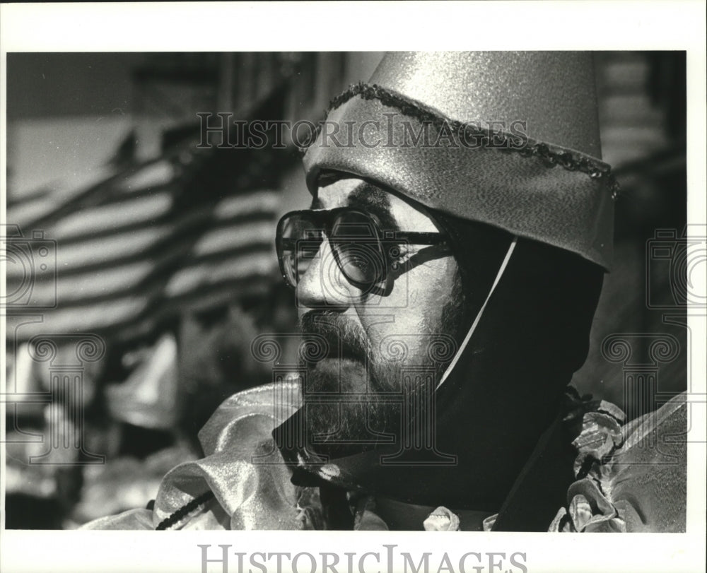 1988 Mardi Gras Carnival Masker New Orleans  - Historic Images