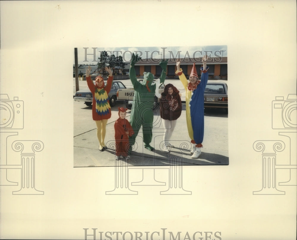 1988 Mardi Gras Carnival Maskers New Orleans  - Historic Images