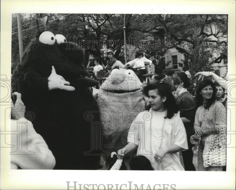 1990 Mardi Gras Carnival Maskers  - Historic Images