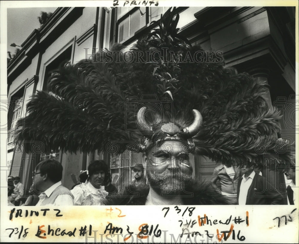 1983 Mardi Gras Carnival Maskers  - Historic Images