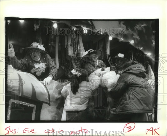 1993 Mardi Gras Carnival Maskers New Orleans  - Historic Images