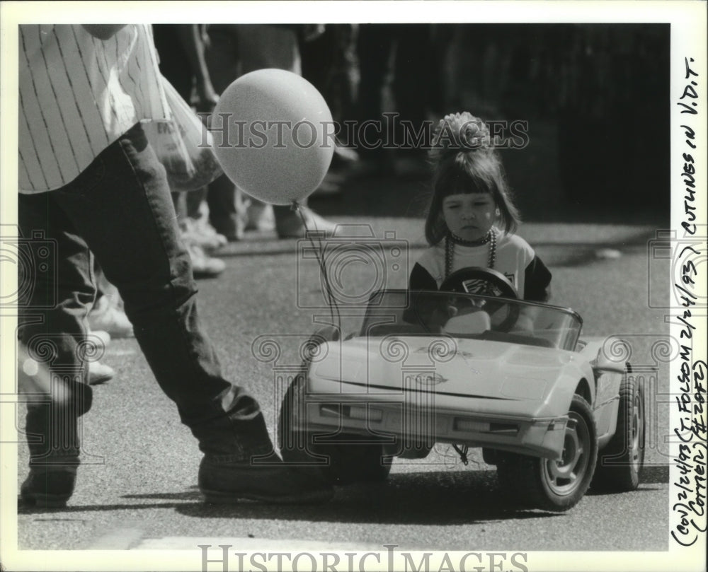 1993 Mardi Gras Carnival Maskers  - Historic Images