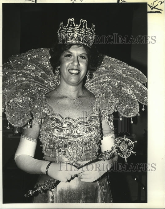 1980 Queen of the Knights of Sparta, Ball Masque, Mardi Gras, LA - Historic Images