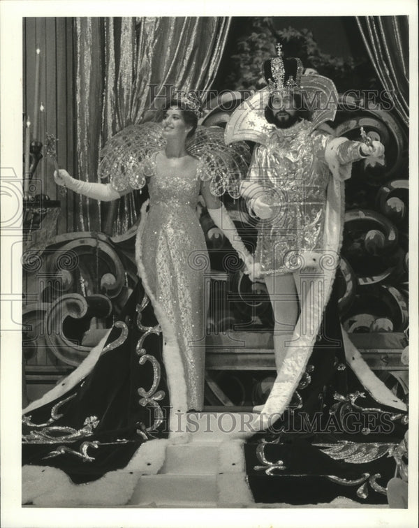 1984 King & Queen of Sparta, Carnival Ball, Mardi Gras, New Orleans