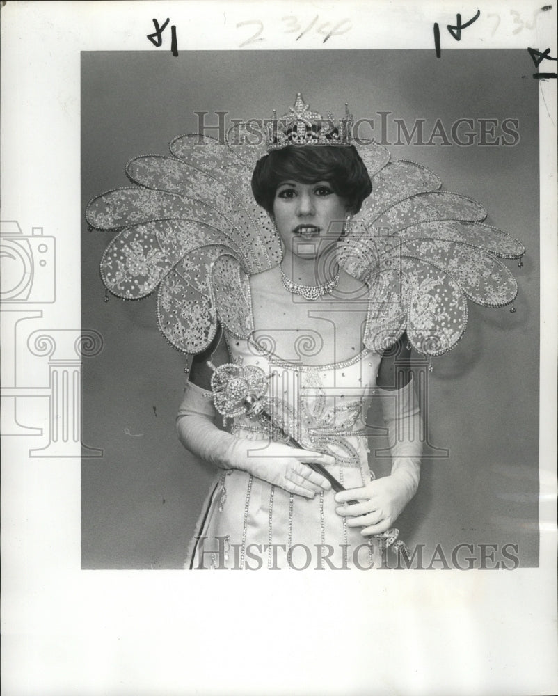 1977 Queen of the Krewe of Sparta Ball, Mardi Gras, New Orleans - Historic Images