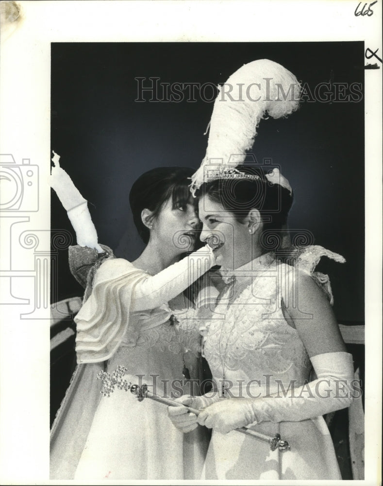 1979 Carnival Queen 12th Night Revelers Ball Mary Louise Minor Barry - Historic Images