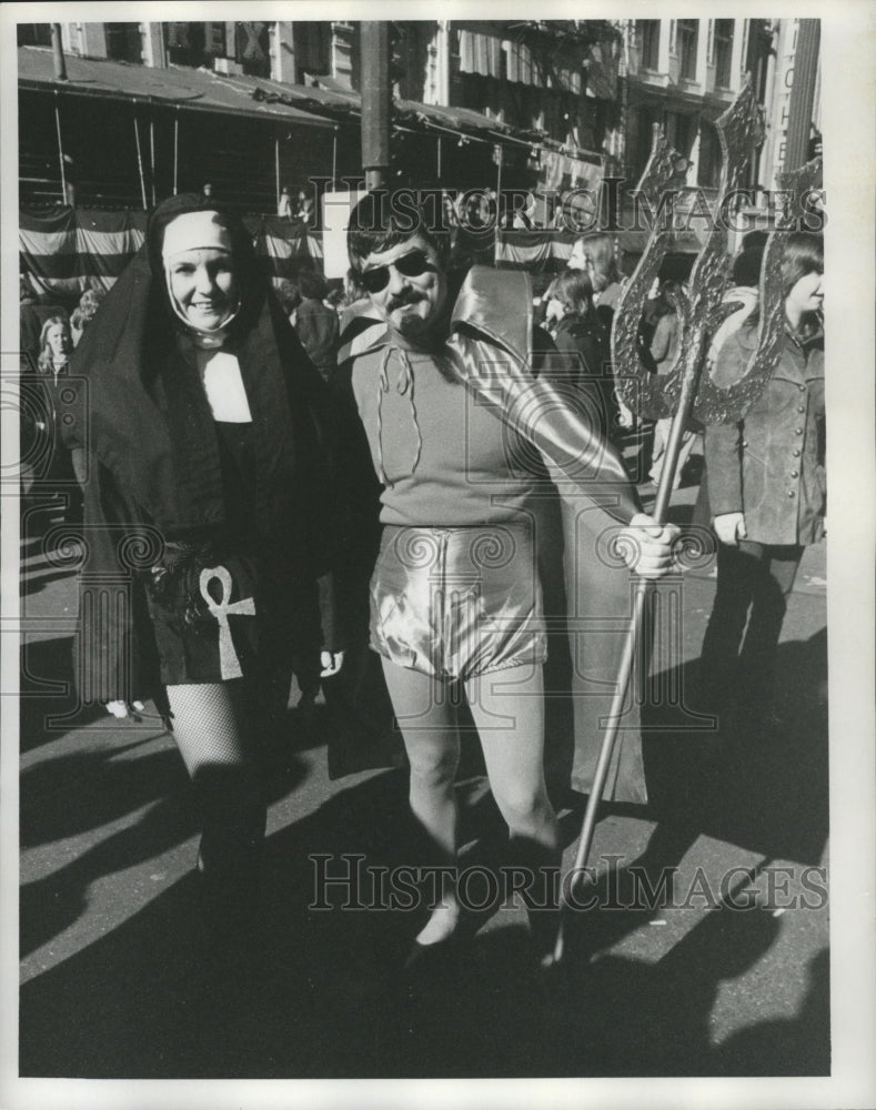 1974 Carnival Maskers  - Historic Images