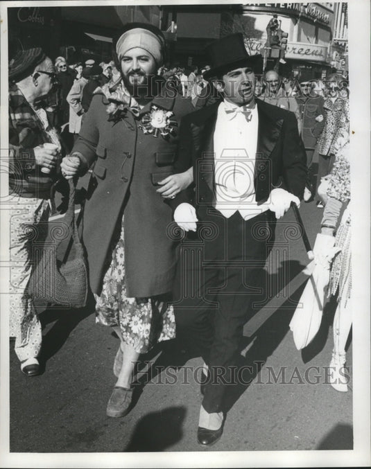 1974 Carnival Maskers  - Historic Images
