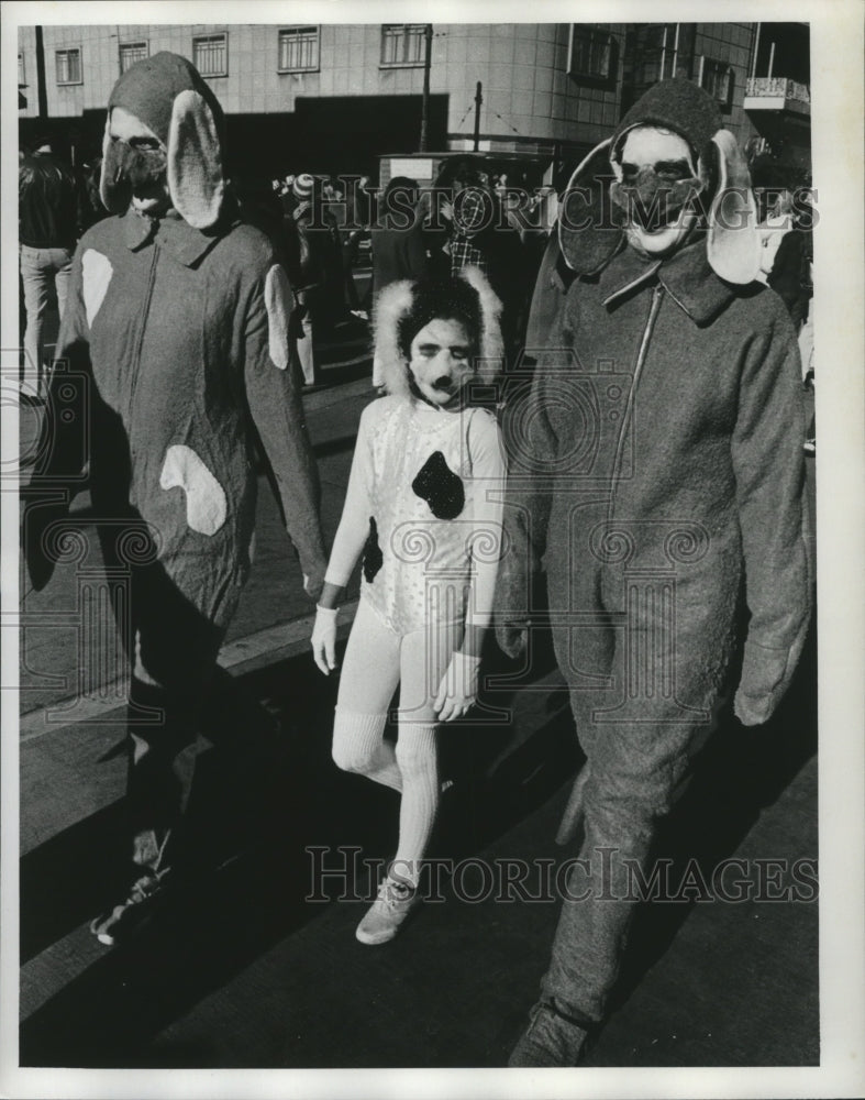 1974 Carnival Maskers  - Historic Images