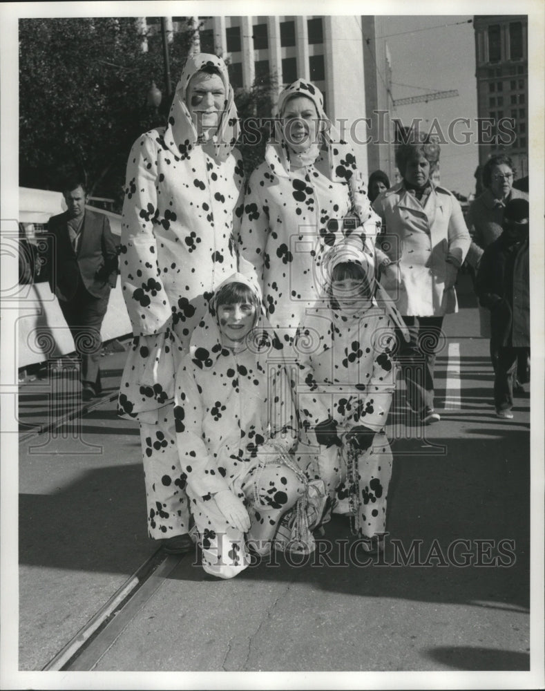 1974 Carnival Maskers  - Historic Images