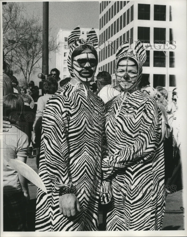 1975 Carnival Maskers - Historic Images