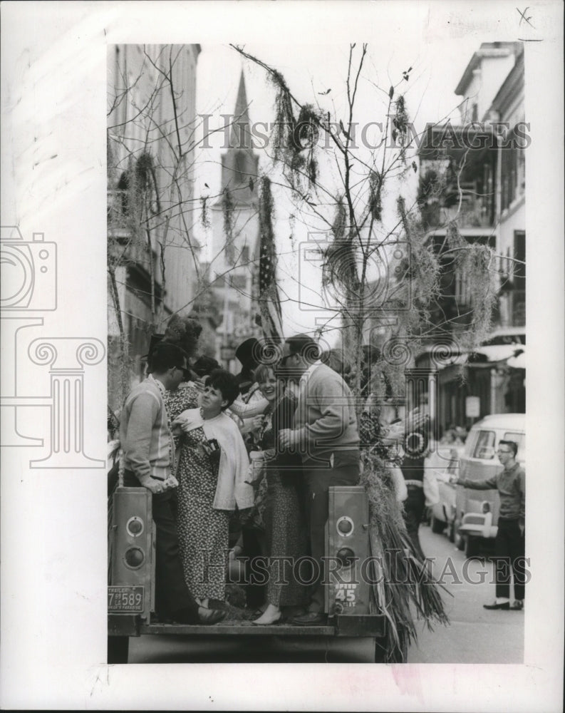 1987 Mardi Gras, New Orleans Carnival Maskers  - Historic Images