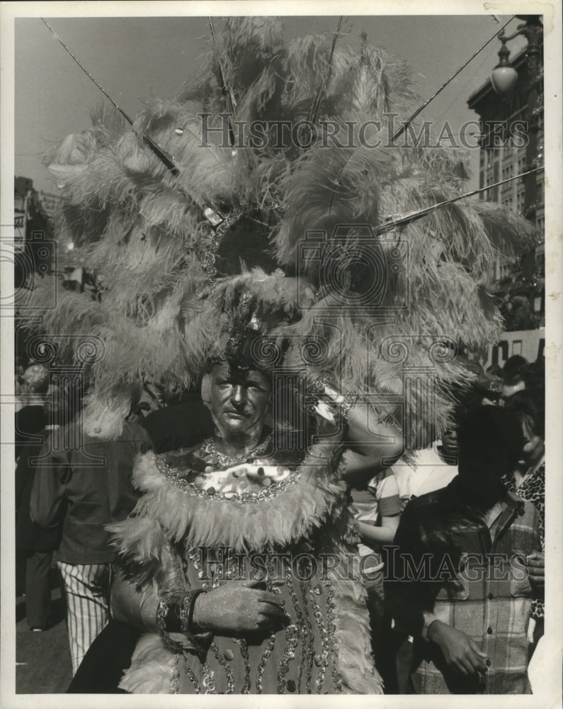 1971 Carnival Masker  - Historic Images