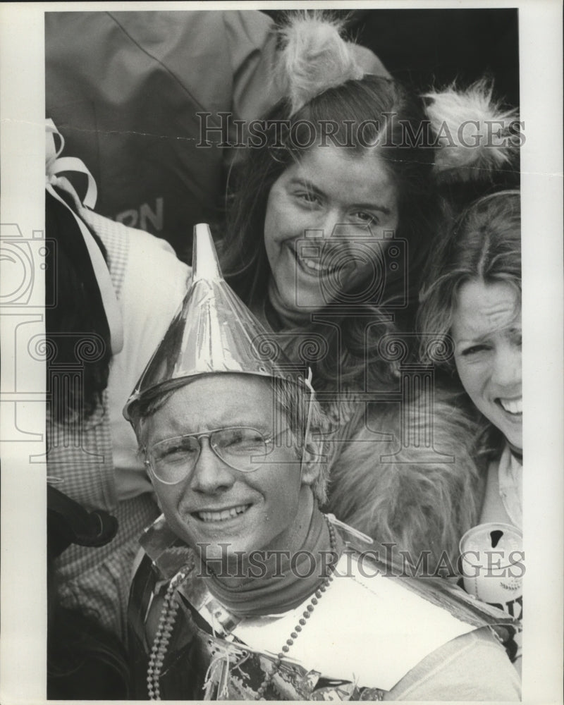 1978 Carnival Maskers enjoying the moment.  - Historic Images