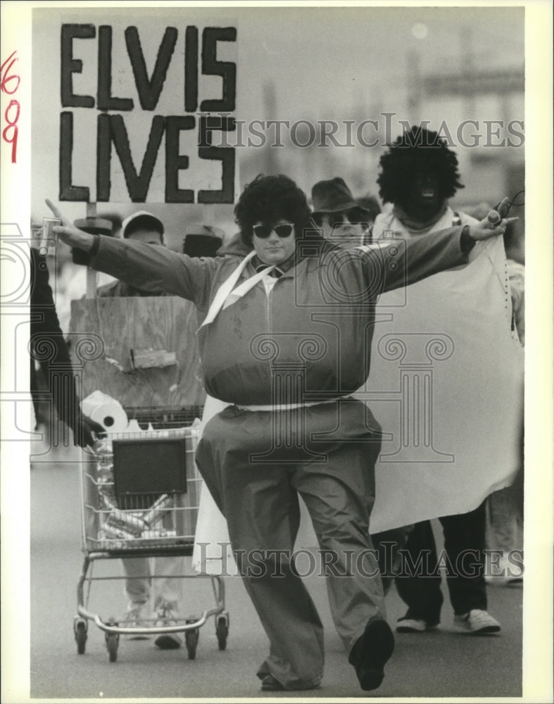 1989 New Orleans Mardi Gras Carnival Barry Pellerin  - Historic Images