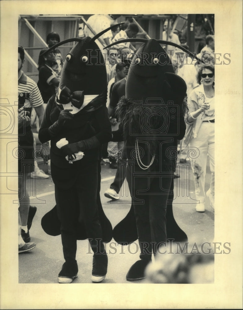 1992 Carnival Maskers - Historic Images