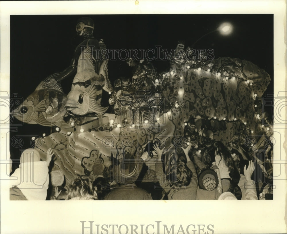 1982 Mardi Gras Carnival Float, New Orleans  - Historic Images