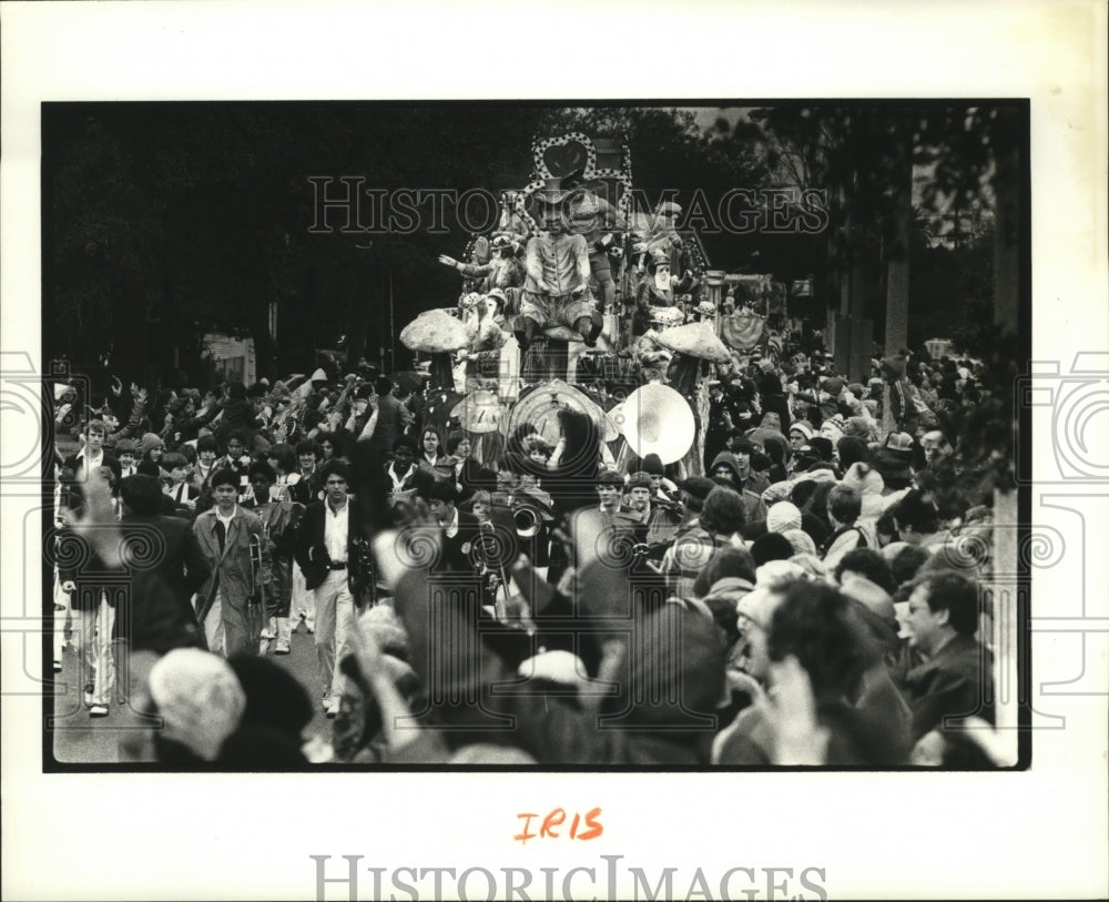 1980 Mardi Gras, New Orleans, Carnival floats - Historic Images