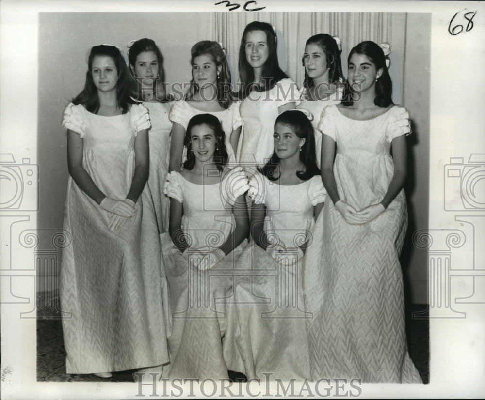 1969 Osiris Ball Princesses, Mardi Gras Carnival  - Historic Images