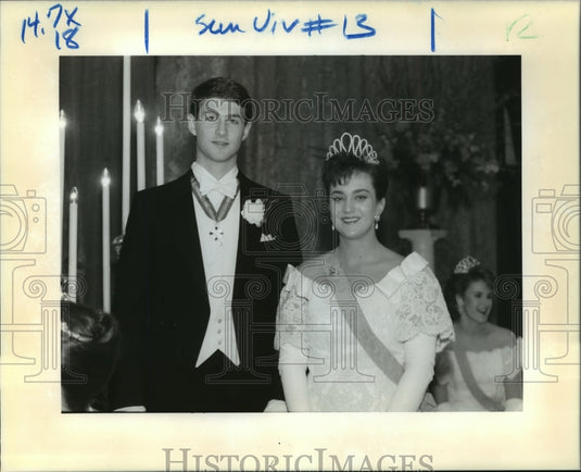1991 Claude Williams and Mary Hassinger Mardi Gras, New Orleans - Historic Images