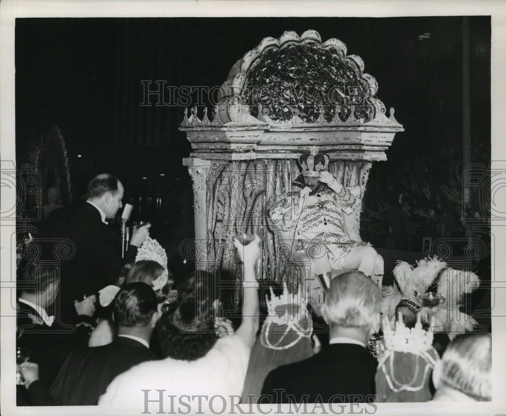 1959 King of the Krewe of Babylon, Mardi Gras, Parade, New Orleans - Historic Images