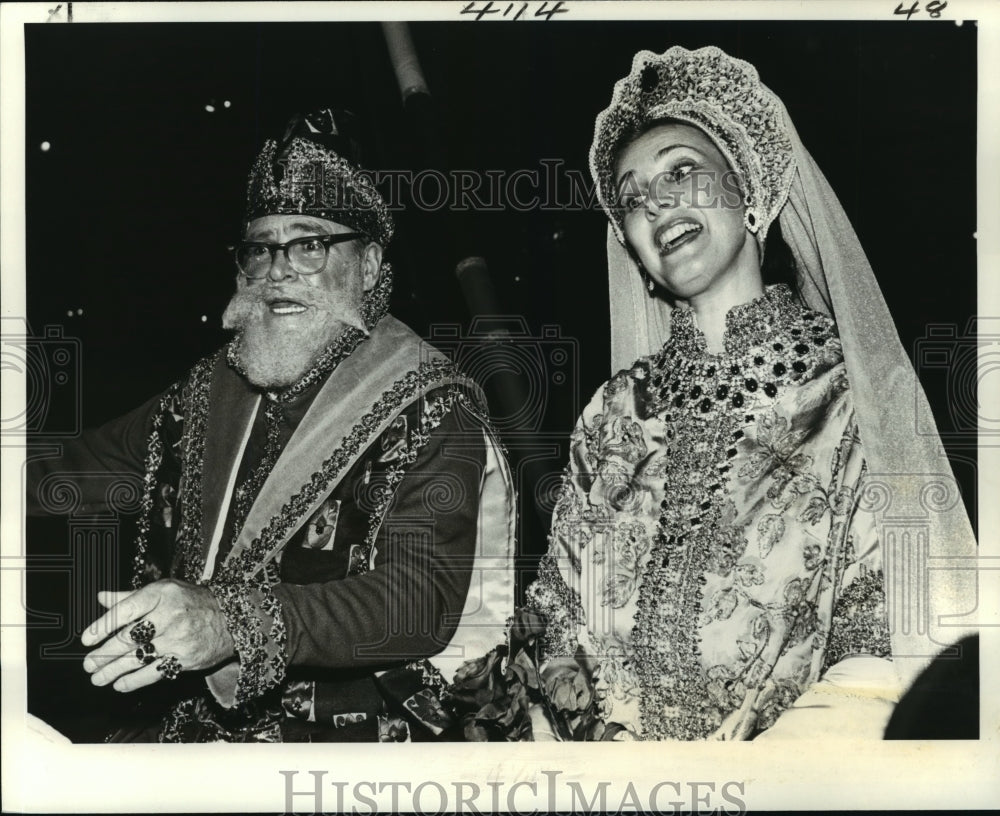 1980 Vladimir of Kiev and Queen, Mardi Gras, New Orleans  - Historic Images