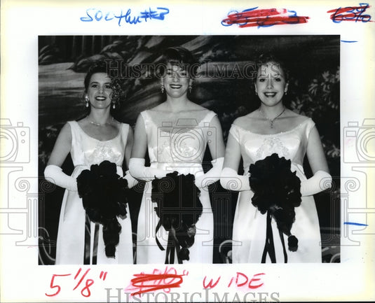 1991 Prophets of Persia Maids, H. Haag, L. DeBardeleben & C. Cooper - Historic Images