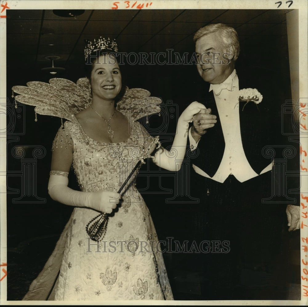 1980 Prophets of Persia Queen Barbara Haddad &amp; James S. Flower - Historic Images